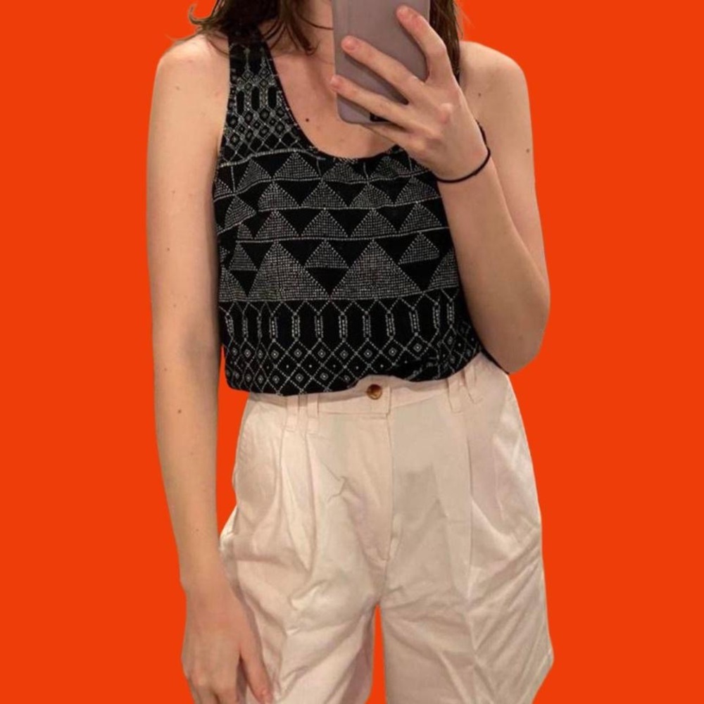 H&M Aztec patterned tank top 🔥